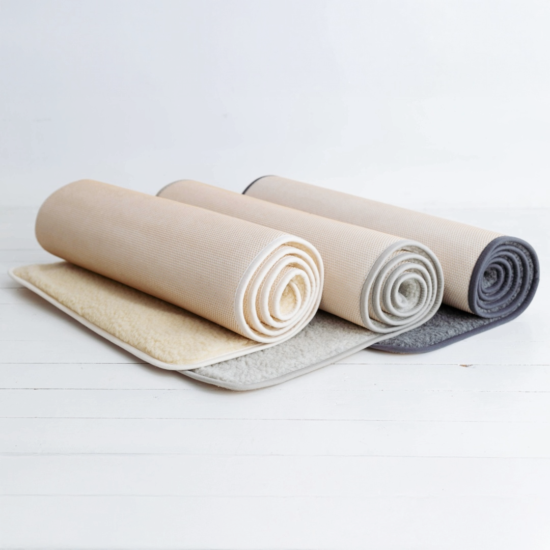 Yogamatte i Merinoull-gratis frakt !