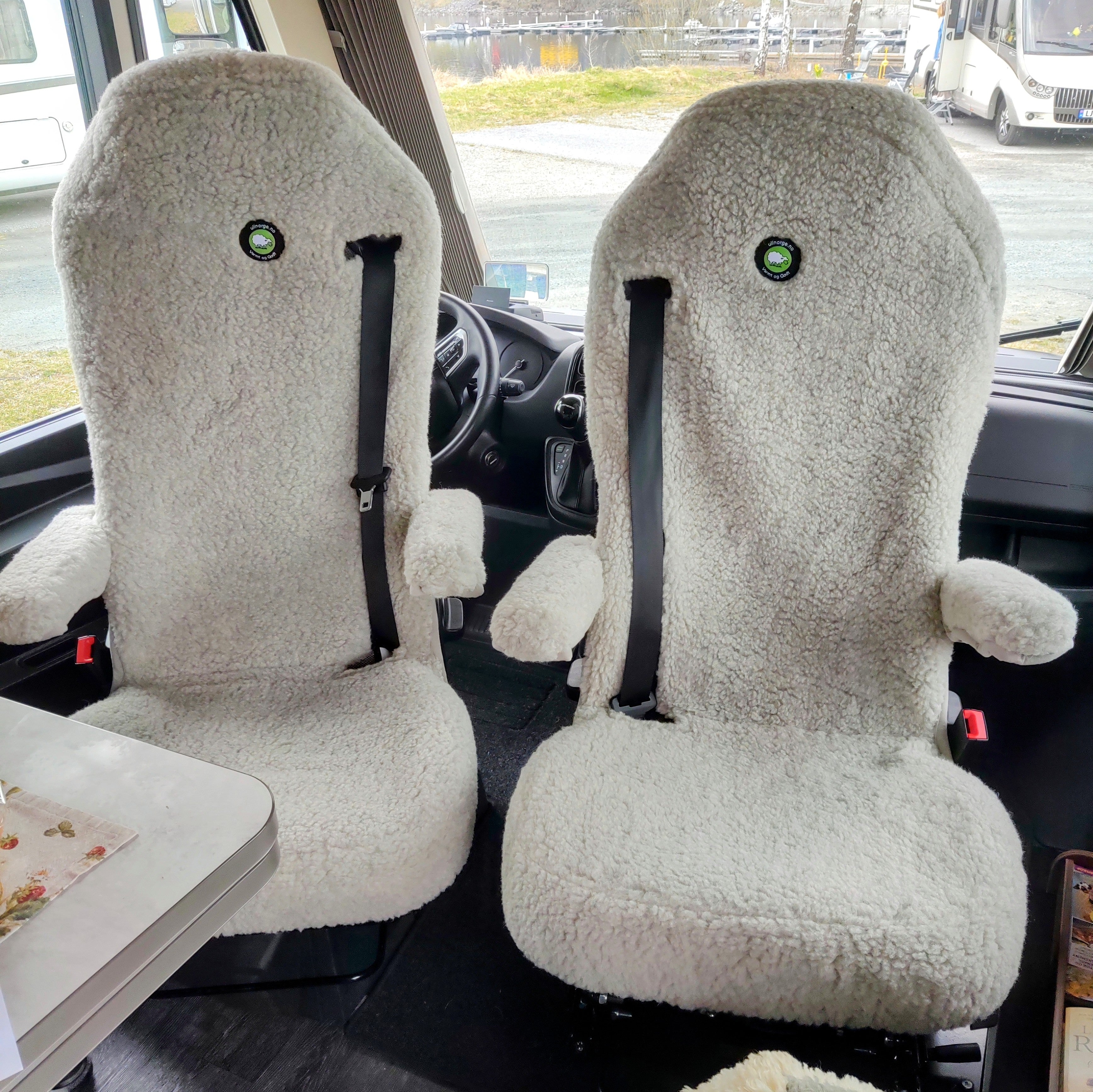 2 stk. Setetrekk til bobil -modell Notoden. Gratis frakt !