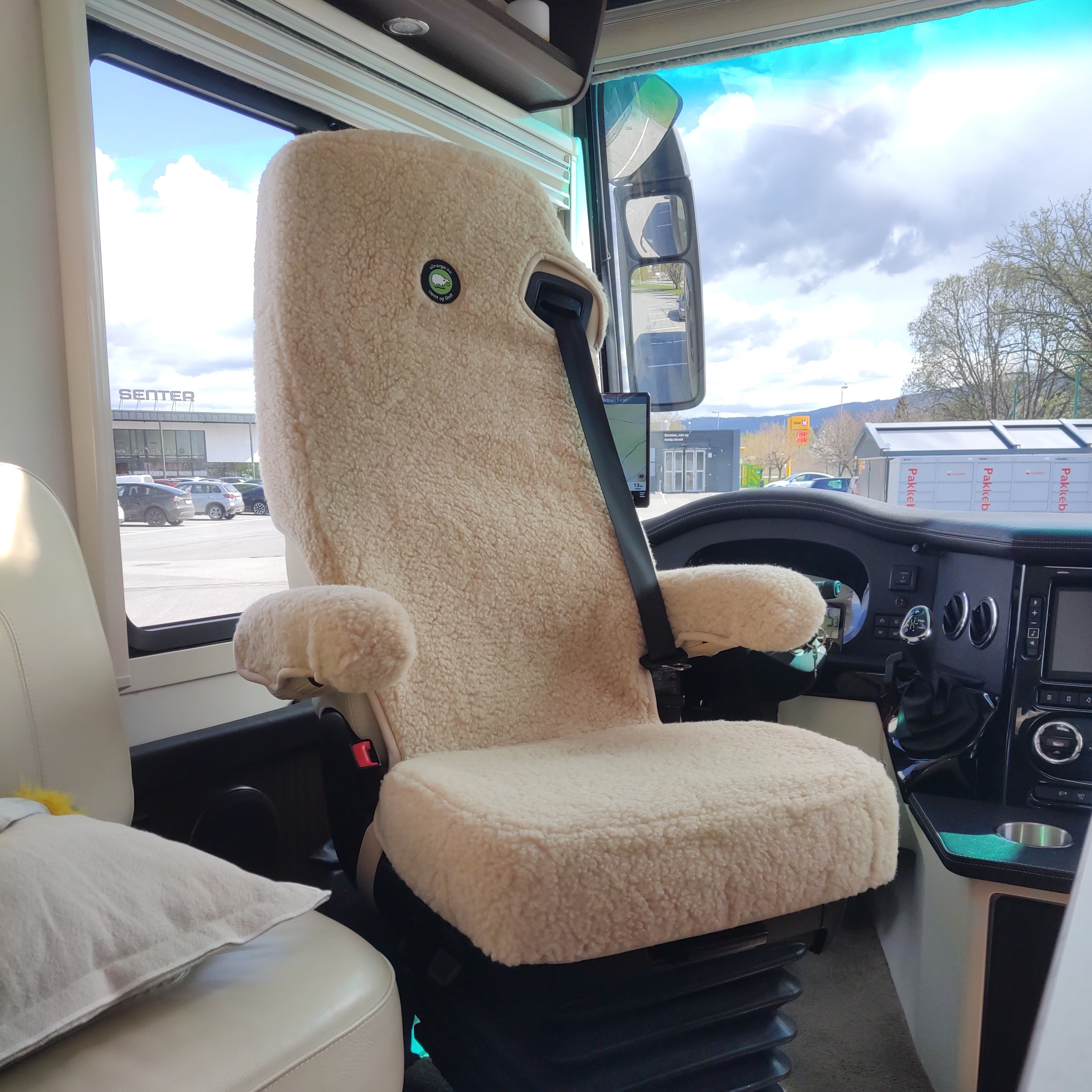2 stk. Setetrekk til bobil -Ben XL. Gratis frakt.