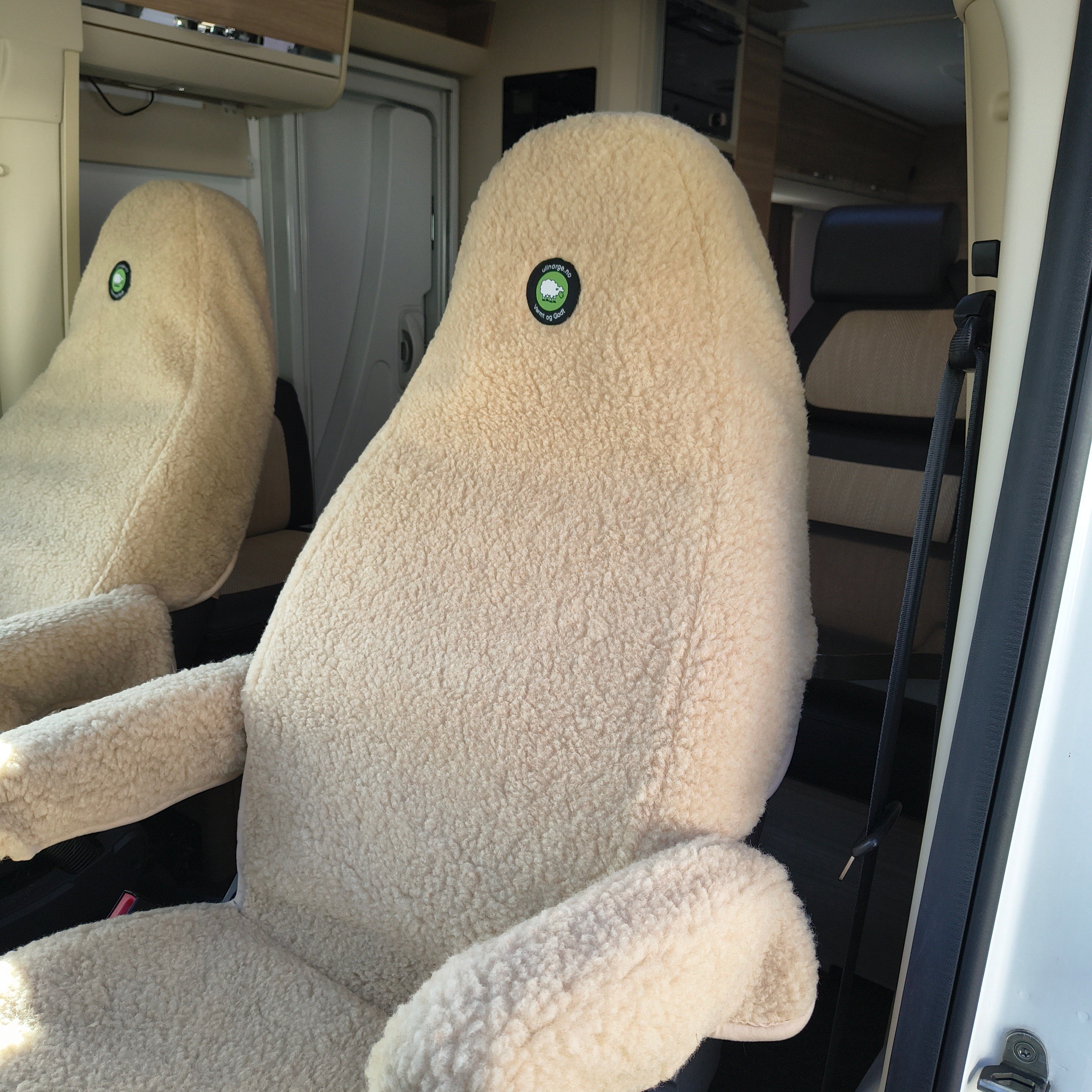 2 stk Setetrekk til bobil ( Halvintegrert Fiat ). Gratis frakt !