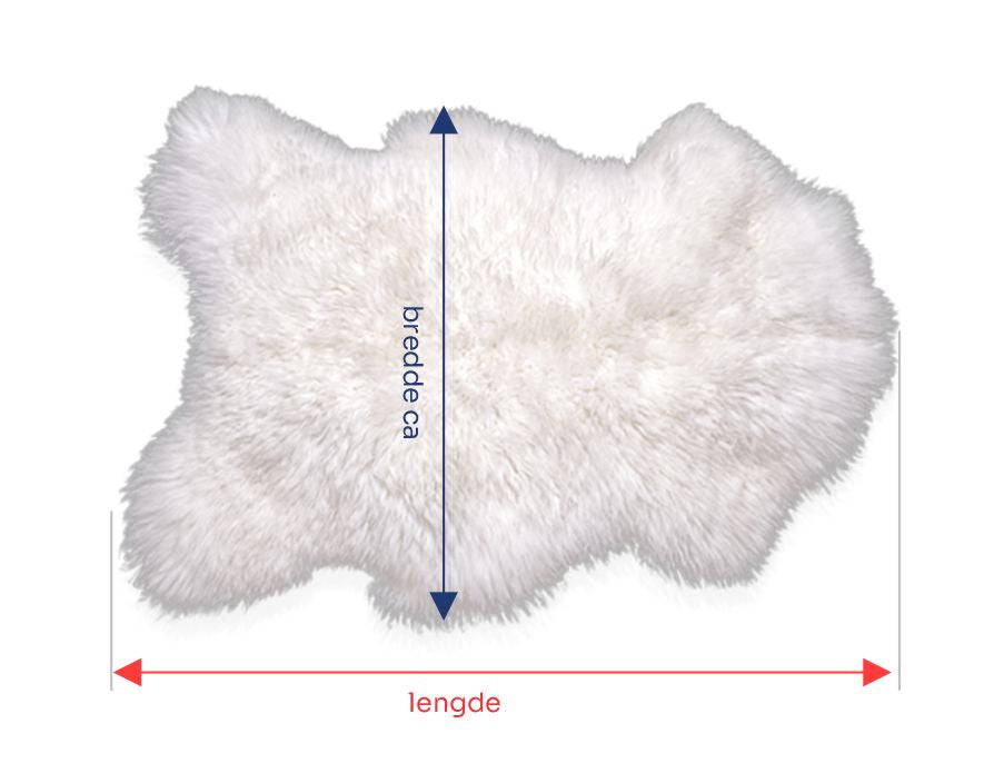 4 stk. Islandsk flamme -str.M-105/110 cm-Gratis frakt.